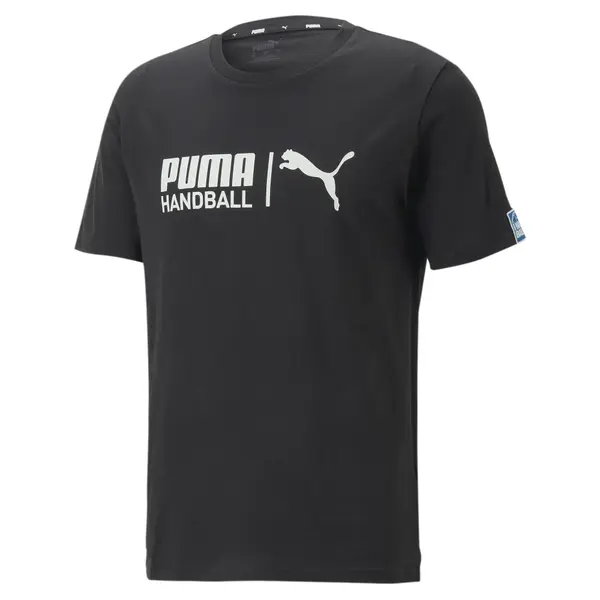 PUMA PUMA Tehnička sportska majica  crna / bijela