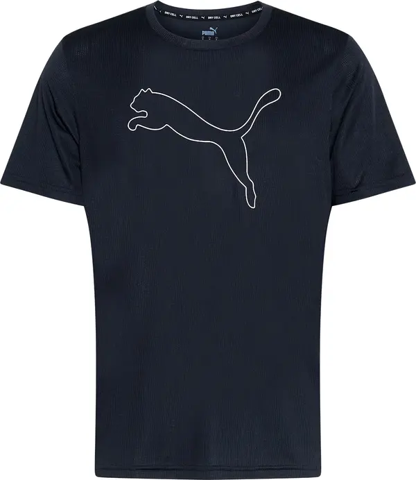 PUMA PUMA Tehnička sportska majica  crna / bijela