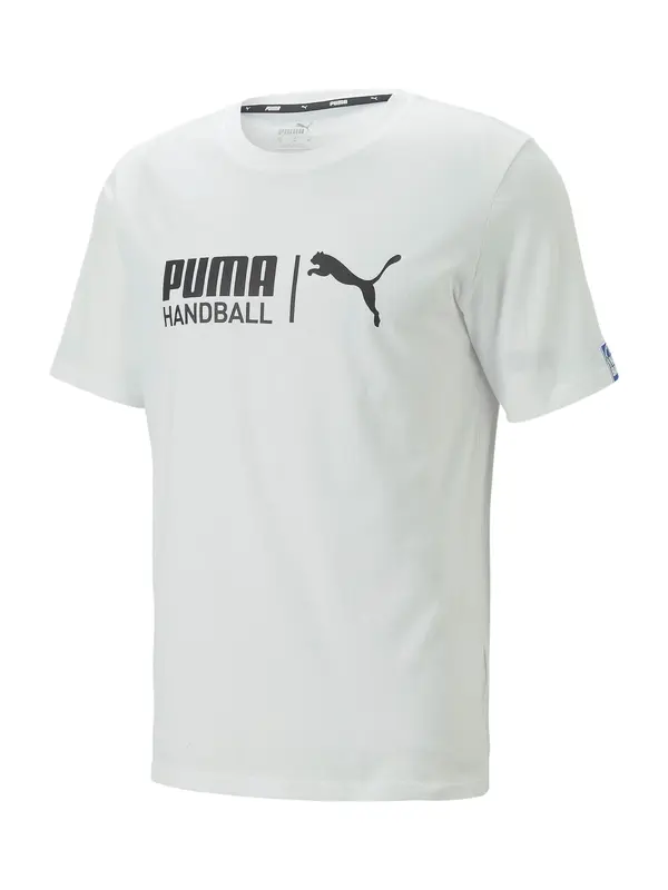 PUMA PUMA Tehnička sportska majica  crna / prljavo bijela