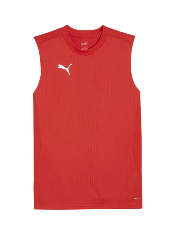 PUMA PUMA Tehnička sportska majica  crvena / bijela