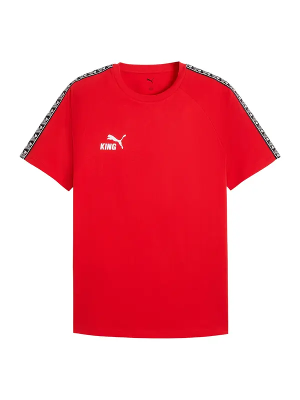 PUMA PUMA Tehnička sportska majica  crvena / bijela