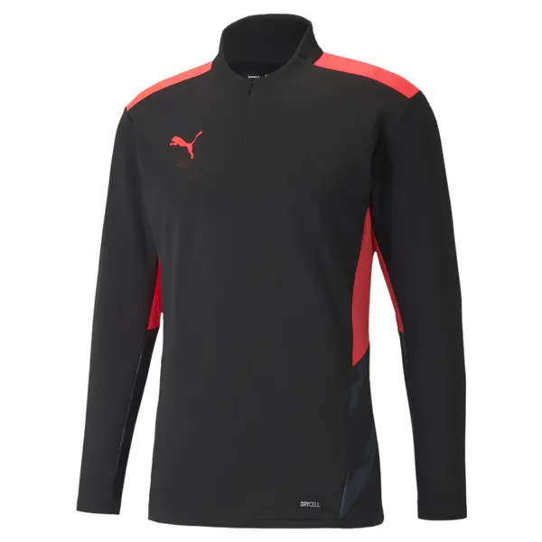 PUMA PUMA Tehnička sportska majica 'Cup'  vatreno crvena / crna