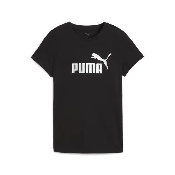 PUMA PUMA Tehnička sportska majica 'ESS No. 1'  crna / bijela