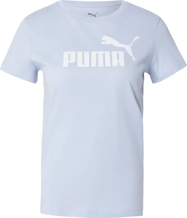 PUMA PUMA Tehnička sportska majica 'ESS No. 1'  nebesko plava / bijela