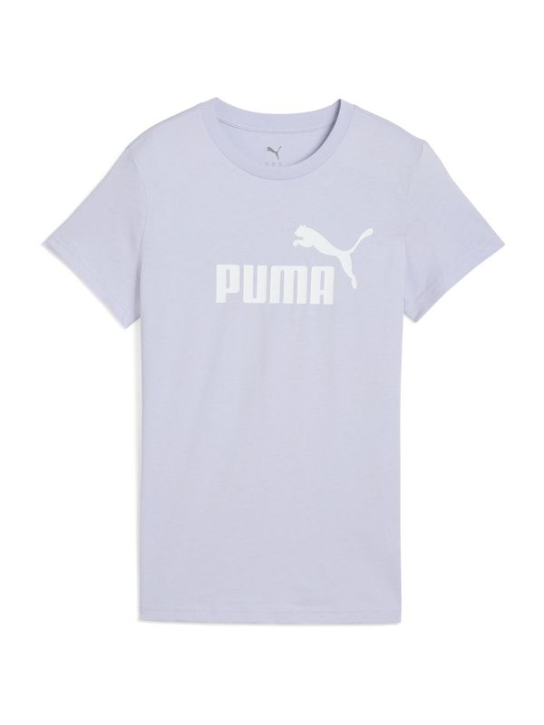 PUMA PUMA Tehnička sportska majica 'ESS No. 1'  pastelno plava / bijela