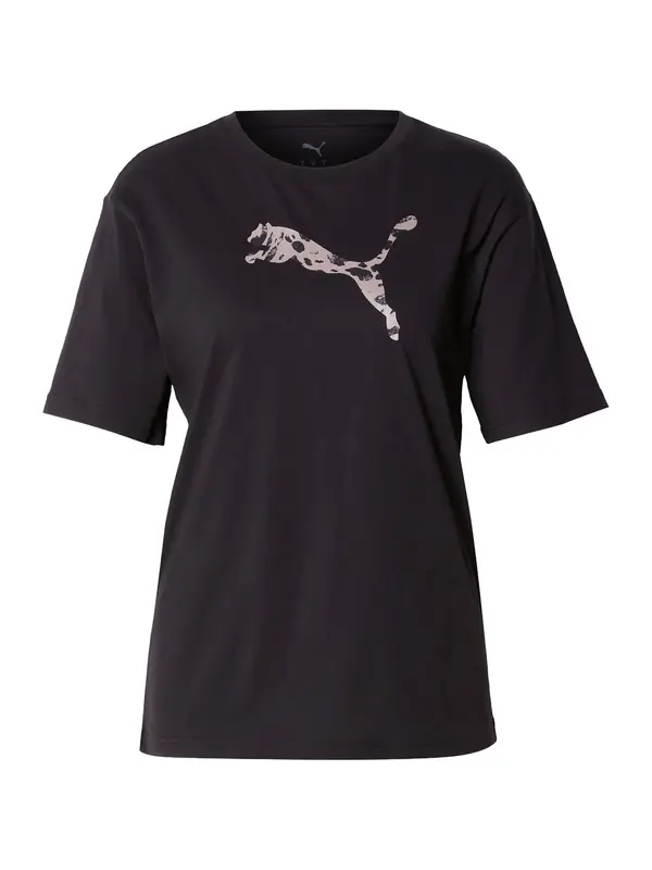 PUMA PUMA Tehnička sportska majica 'ESS'  siva / crna