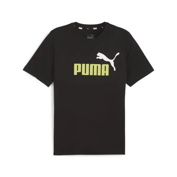 PUMA PUMA Tehnička sportska majica 'Essentials'  jabuka / crna / bijela