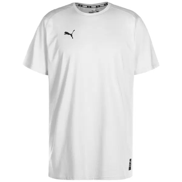 PUMA PUMA Tehnička sportska majica 'Hoops Team'  crna / bijela