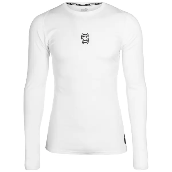 PUMA PUMA Tehnička sportska majica 'Hoops Team'  crna / bijela