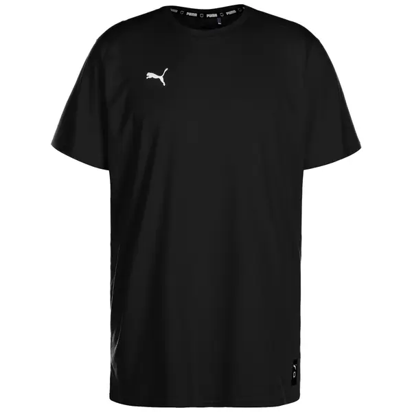 PUMA PUMA Tehnička sportska majica 'Hoops Team'  crna / bijela