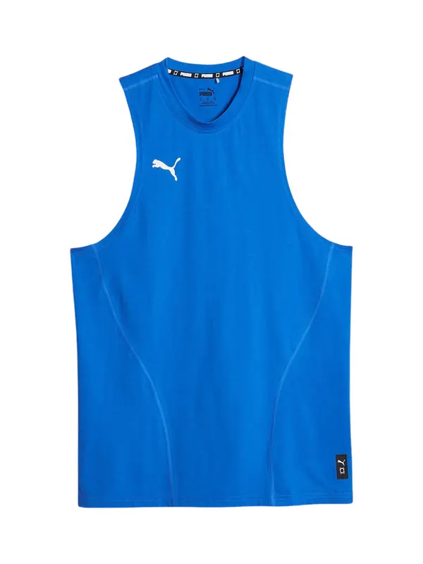 PUMA PUMA Tehnička sportska majica 'Hoops Team'  plava / bijela