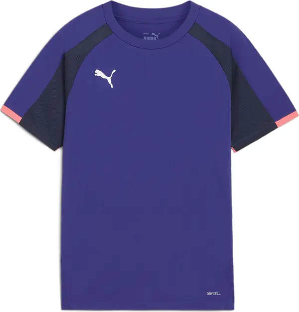 PUMA PUMA Tehnička sportska majica 'IndividualLIGA'  indigo / crna / bijela