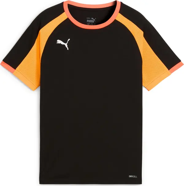 PUMA PUMA Tehnička sportska majica 'IndividualLIGA'  narančasta / crna / bijela