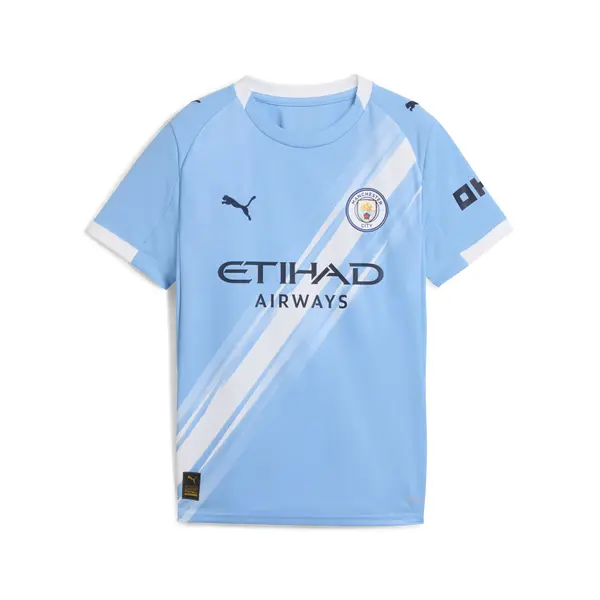 PUMA PUMA Tehnička sportska majica 'Manchester City 25/26'  svijetloplava / crna / bijela