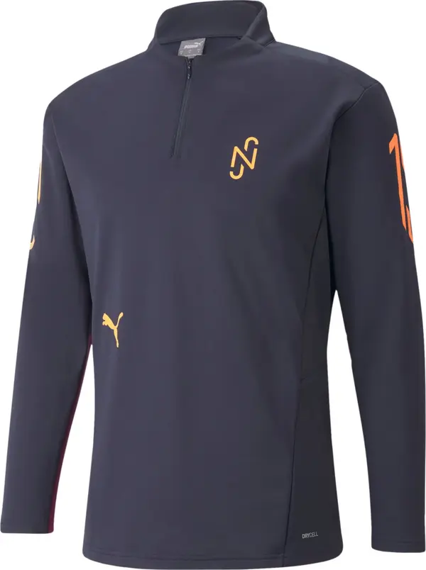 PUMA PUMA Tehnička sportska majica  morsko plava / žuta / narančasta / tamno roza