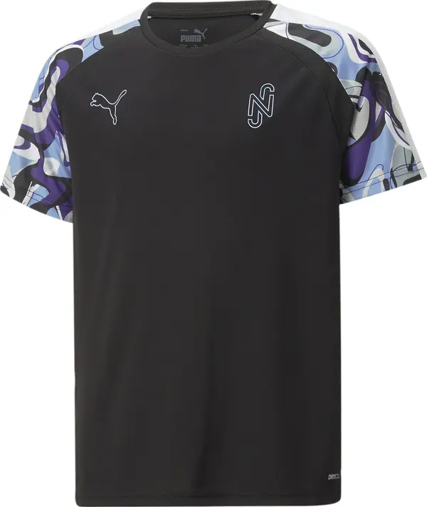 PUMA PUMA Tehnička sportska majica 'Neymar'  indigo / svijetloplava / crna / bijela