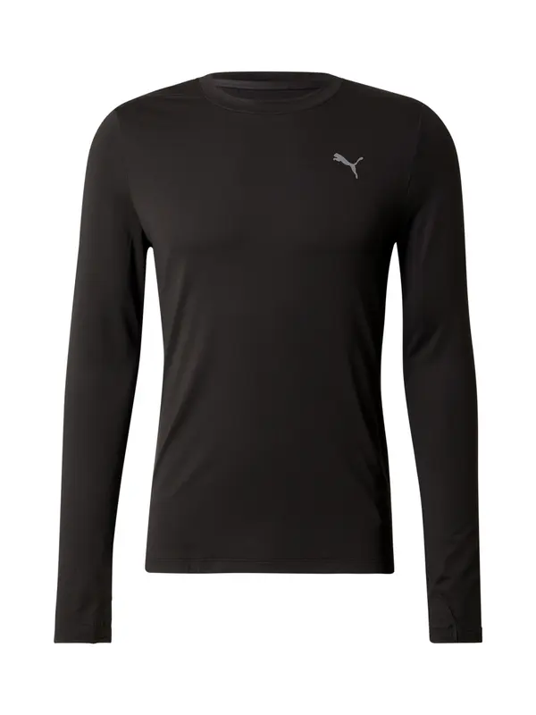 PUMA PUMA Tehnička sportska majica  pastelno zelena / crna