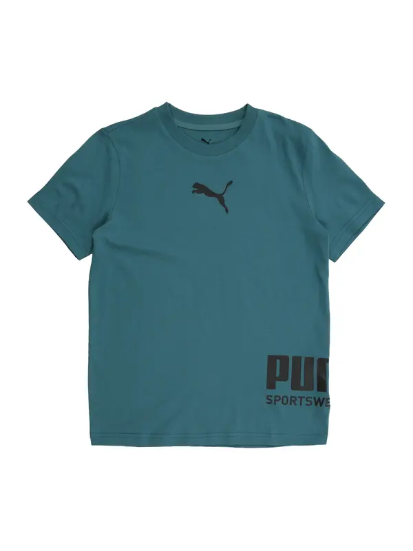 PUMA PUMA Tehnička sportska majica  petrol / crna