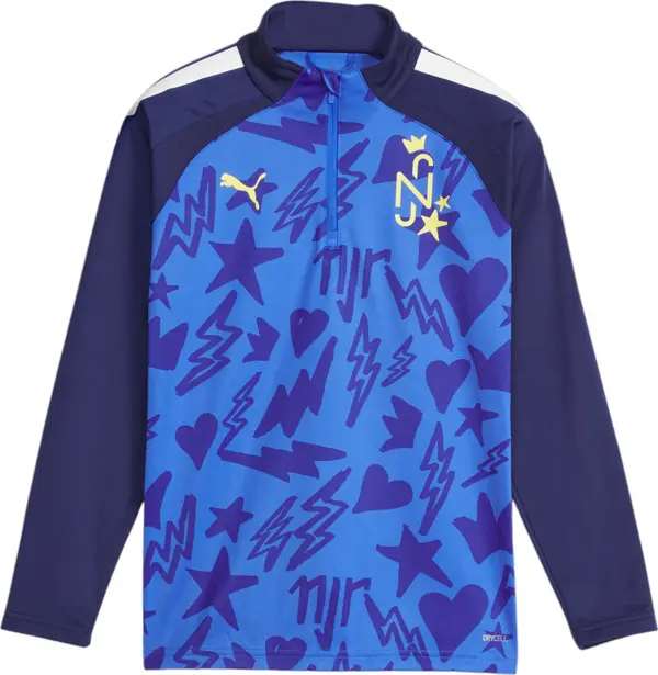 PUMA PUMA Tehnička sportska majica  plava / morsko plava / indigo / bijela