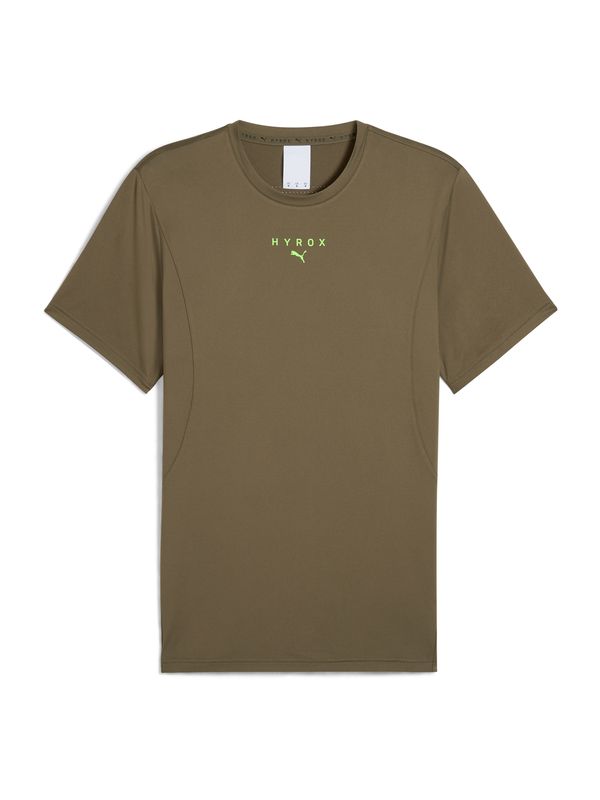 PUMA PUMA Tehnička sportska majica 'PUMA x HYROX CLOUDSPUN'  maslinasta / svijetlozelena