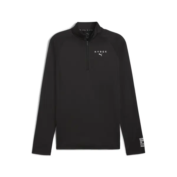 PUMA PUMA Tehnička sportska majica 'Puma x Hyrox'  crna / bijela
