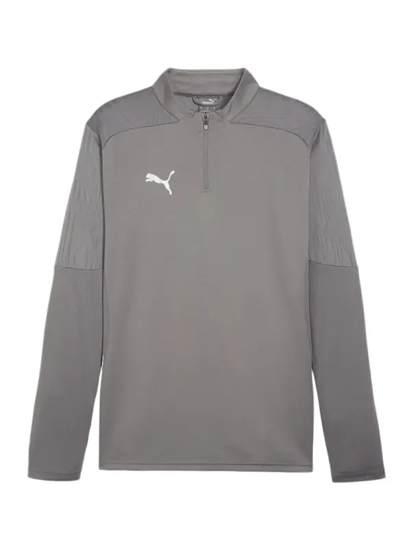 PUMA PUMA Tehnička sportska majica  siva / bijela