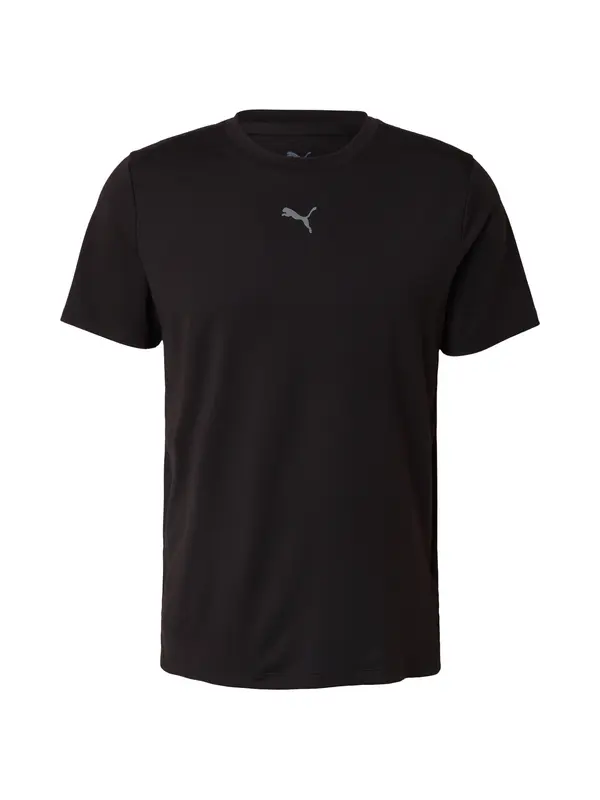 PUMA PUMA Tehnička sportska majica  siva / crna