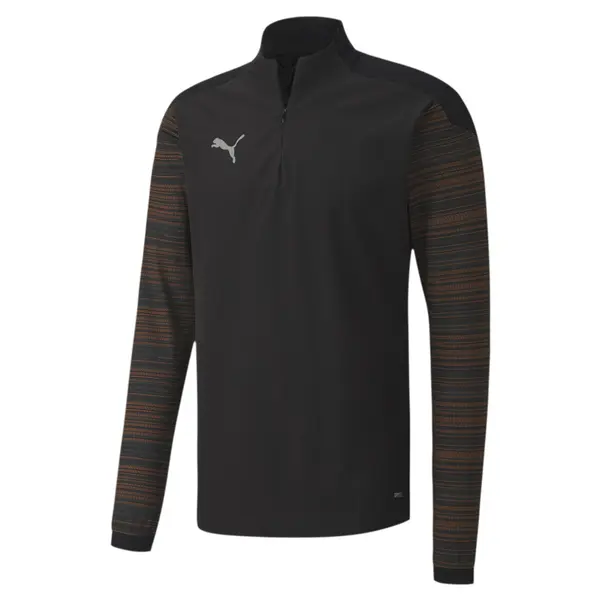 PUMA PUMA Tehnička sportska majica  smeđa / crna
