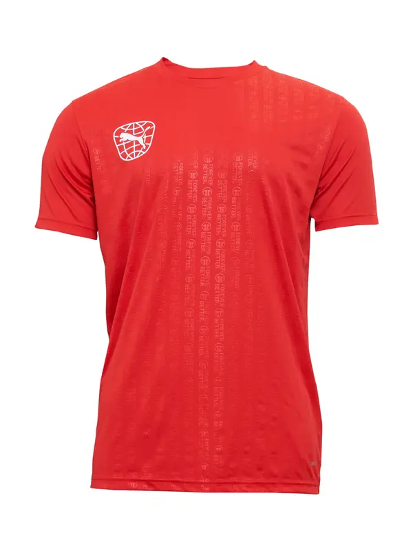 PUMA PUMA Tehnička sportska majica  svijetlocrvena / bijela