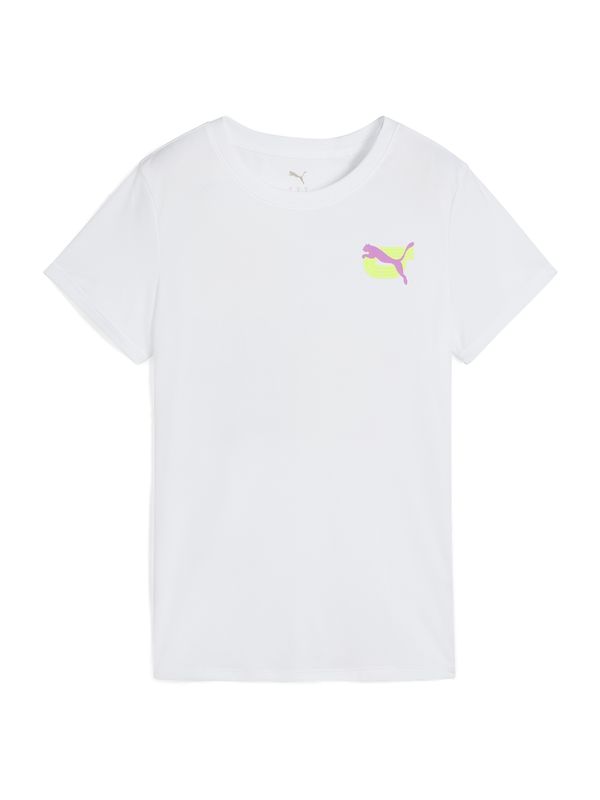 PUMA PUMA Tehnička sportska majica  svijetloplava / neonsko žuta / roza / bijela