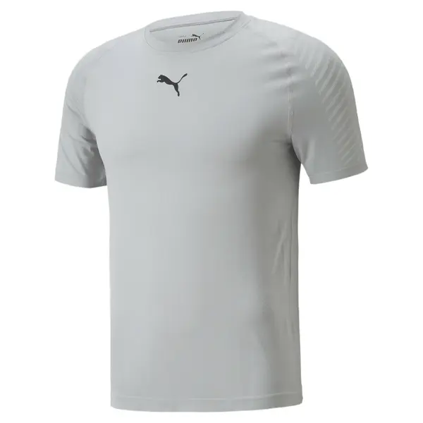 PUMA PUMA Tehnička sportska majica  svijetlosiva / tamo siva