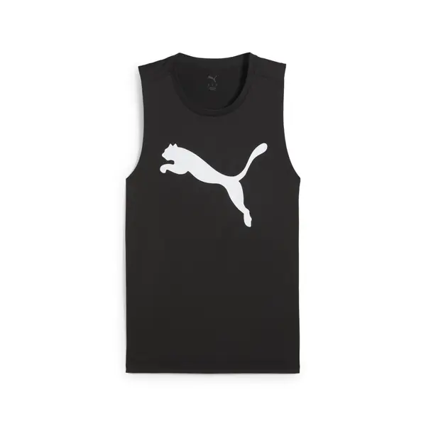 PUMA PUMA Tehnička sportska majica 'Tad Essentials'  crna / bijela
