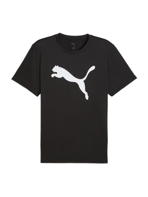 PUMA PUMA Tehnička sportska majica 'TAD ESSENTIALS'  crna / bijela