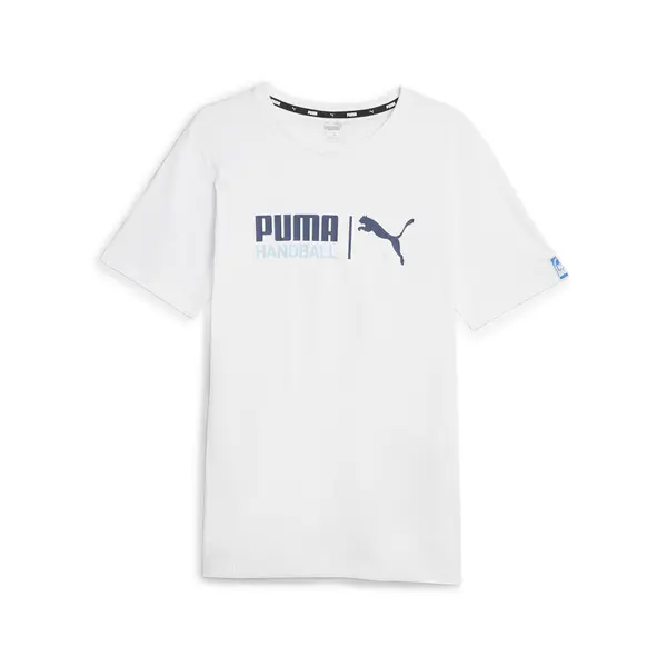 PUMA PUMA Tehnička sportska majica  tamno plava / bijela