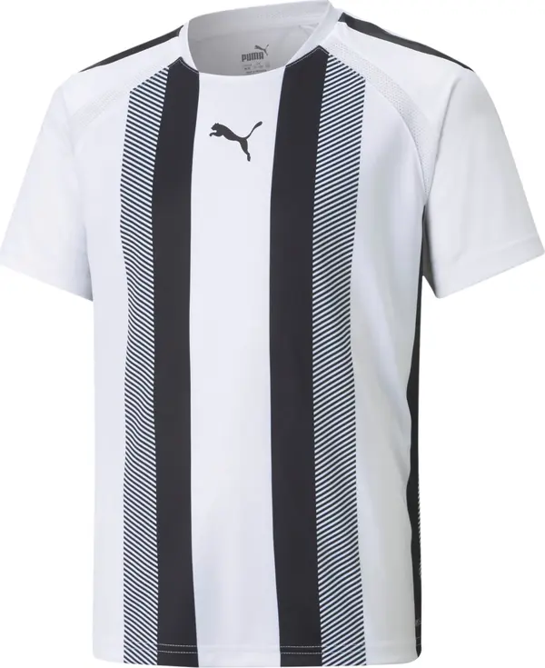 PUMA PUMA Tehnička sportska majica 'Team Liga'  crna / bijela
