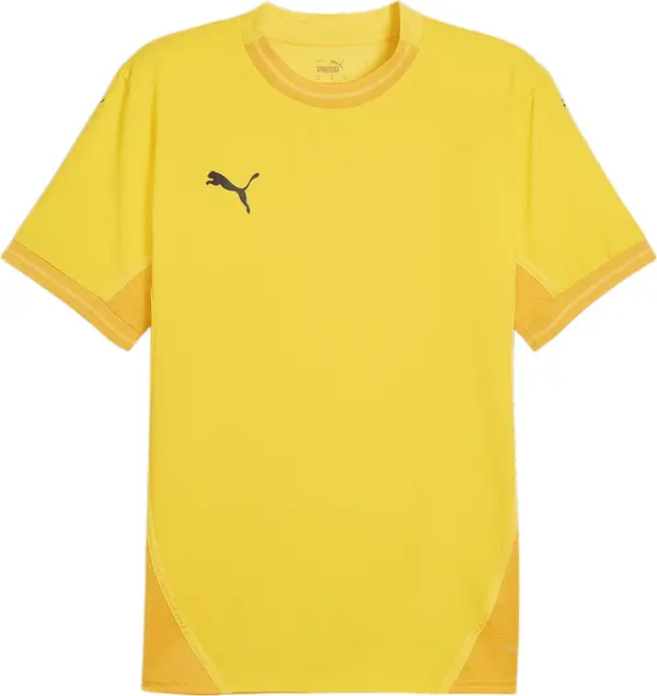 PUMA PUMA Tehnička sportska majica 'TeamFinal'  žuta / tamo žuta / crna