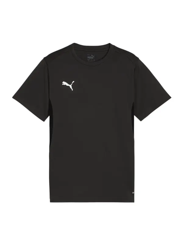 PUMA PUMA Tehnička sportska majica 'TeamGoal'  crna / bijela