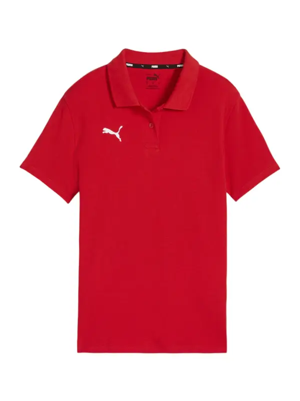 PUMA PUMA Tehnička sportska majica 'TeamGoal'  crvena / bijela