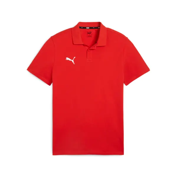 PUMA PUMA Tehnička sportska majica 'TeamGoal'  crvena / bijela
