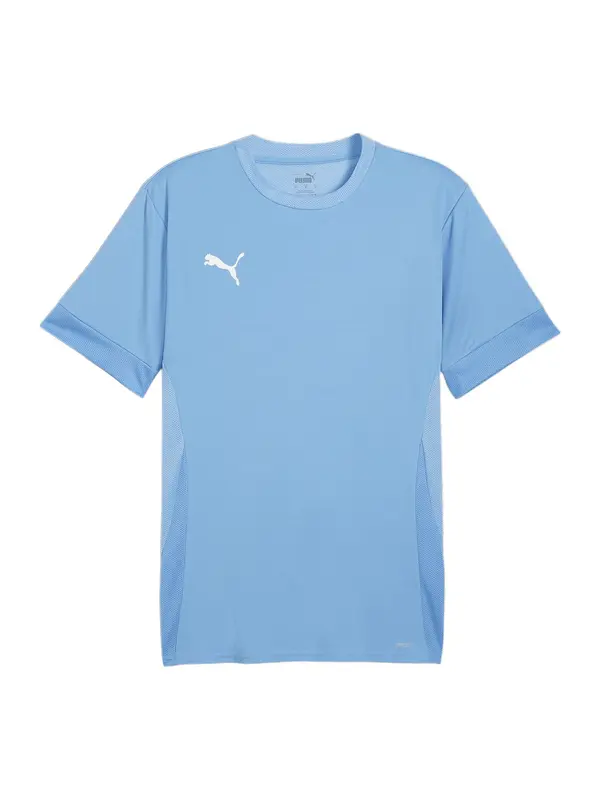 PUMA PUMA Tehnička sportska majica 'TeamGoal Matchday'  nebesko plava / bijela