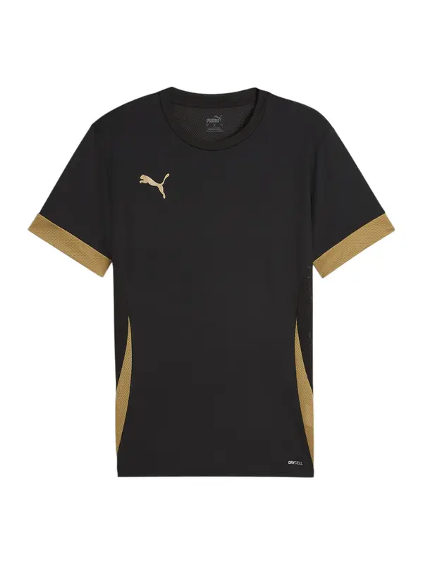 PUMA PUMA Tehnička sportska majica 'TeamGoal Matchday'  senf / crna