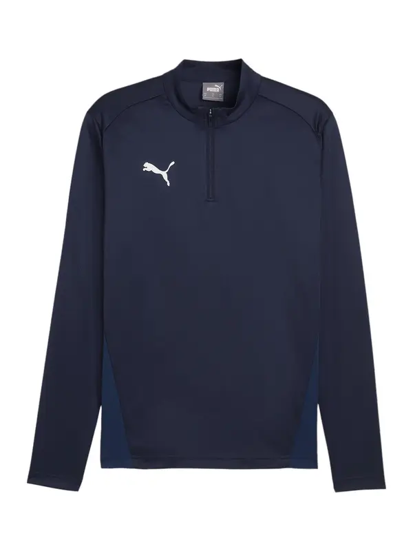 PUMA PUMA Tehnička sportska majica 'TeamGoal'  mornarsko plava / bijela