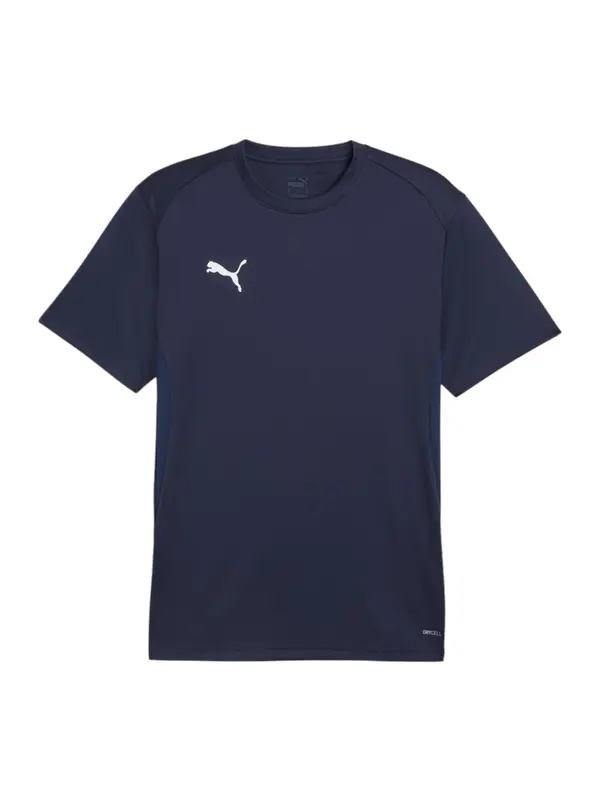 PUMA PUMA Tehnička sportska majica 'TeamGOAL'  mornarsko plava / bijela