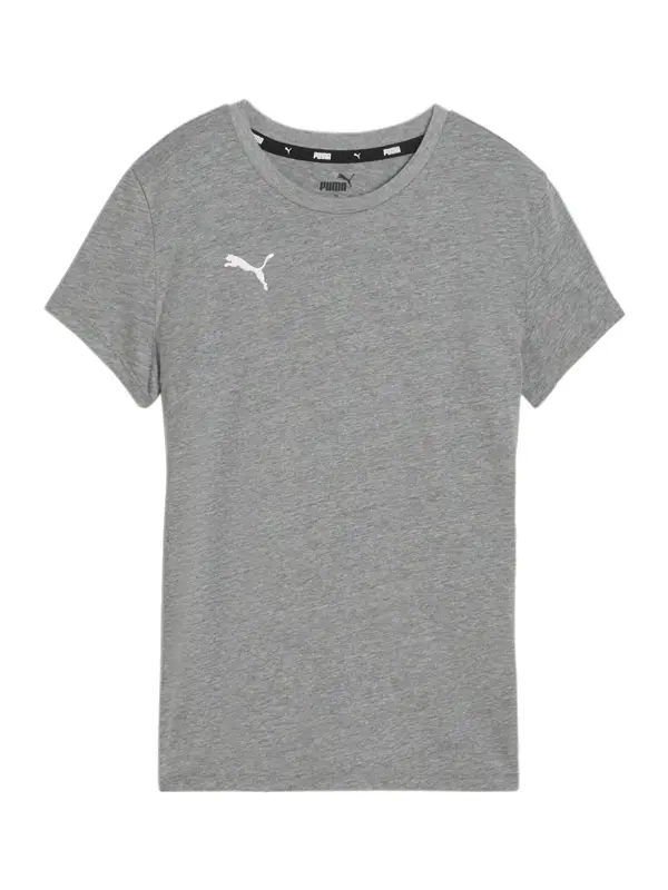 PUMA PUMA Tehnička sportska majica 'TeamGOAL'  siva / bijela