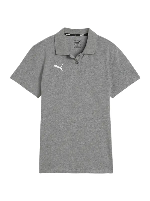 PUMA PUMA Tehnička sportska majica 'TeamGoal'  siva / bijela