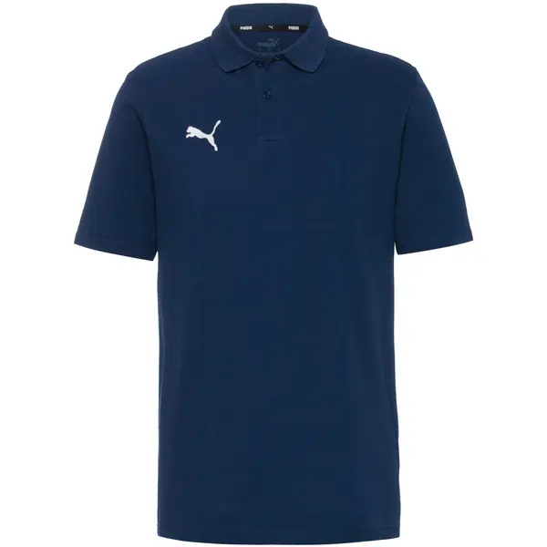 PUMA PUMA Tehnička sportska majica 'TeamGoal'  tamno plava / bijela