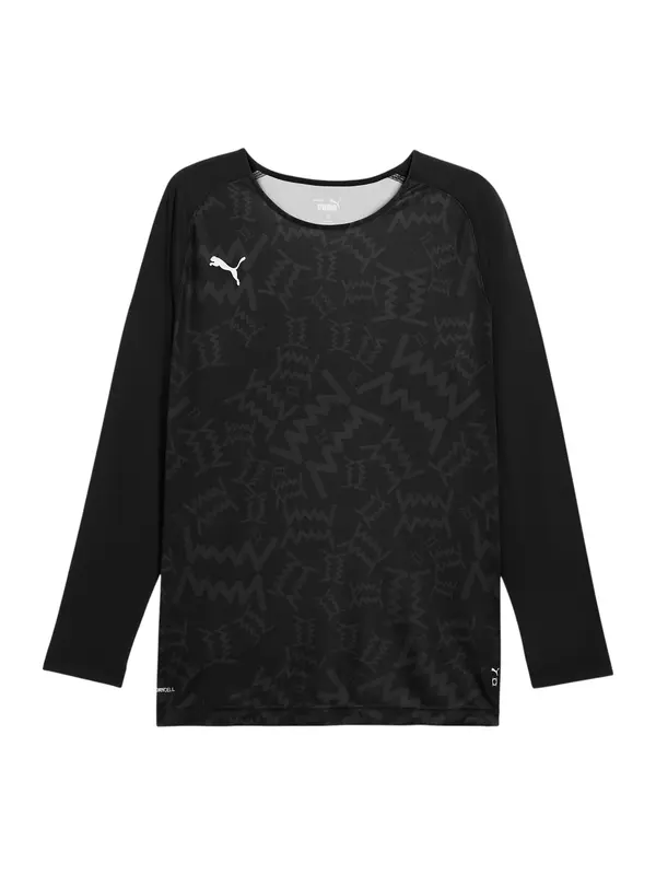PUMA PUMA Tehnička sportska majica 'Teamjaws'  antracit siva / crna
