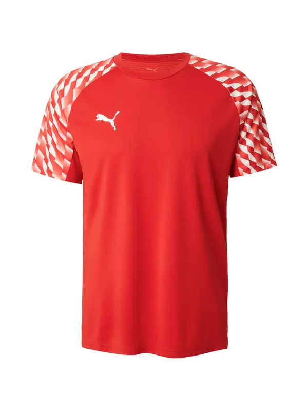 PUMA PUMA Tehnička sportska majica 'TeamLIGA26'  crvena / vatreno crvena / bijela