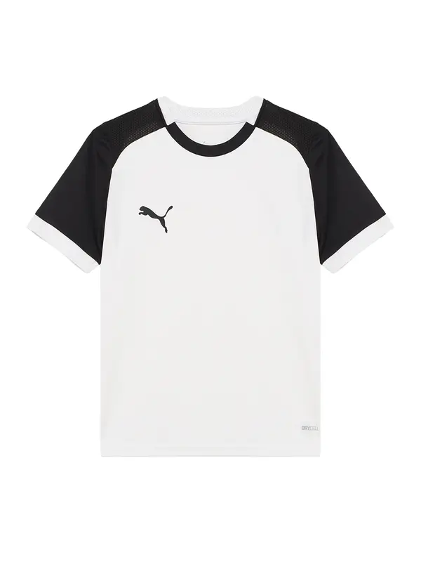 PUMA PUMA Tehnička sportska majica 'TeamLIGA26 Matchday'  crna / bijela