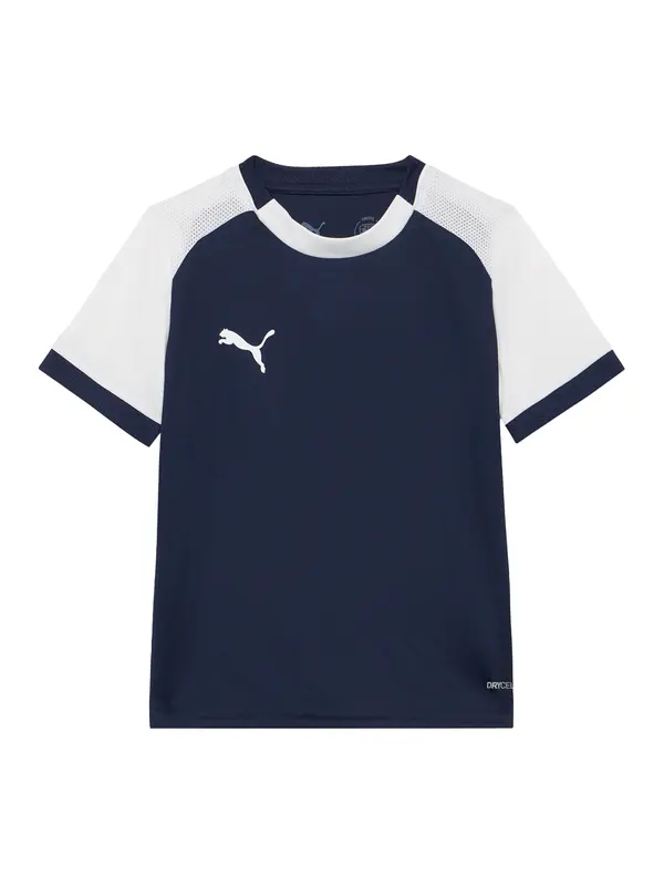 PUMA PUMA Tehnička sportska majica 'TeamLIGA26 Matchday'  mornarsko plava / bijela